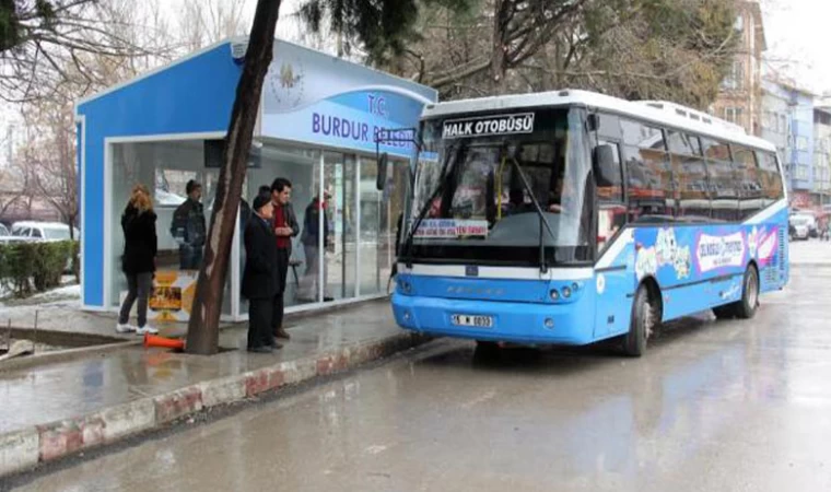 Burdur’da ücretsiz binişler iptal edildi