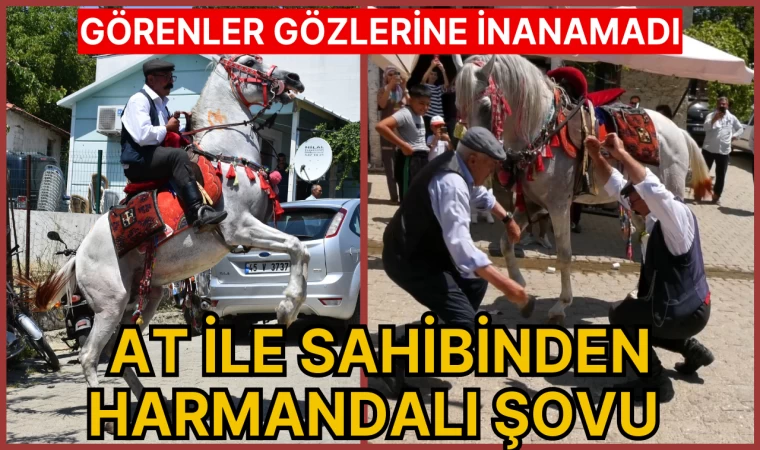 At İle Sahibi Harmandalı Oynadı! Görenler Gözlerine İnanamadı!