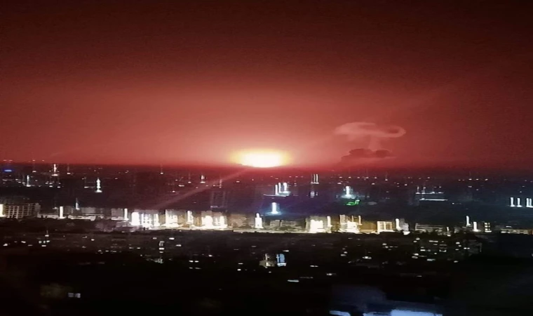 Şam yakınlarına hava saldırısı