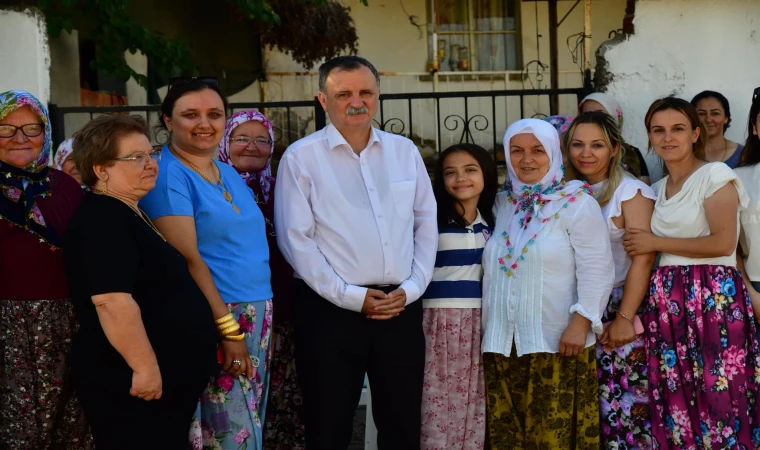 Kurban Bayramı’nı vatandaşlarla geçiren Başkan Balaban'a yoğun ilgi