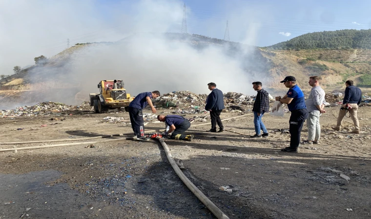 Makilik alanda çıkan yangın 2 saatte kontrol altına alındı