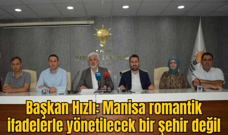 Başkan Hızlı’dan CHP’ye kaos tepkisi