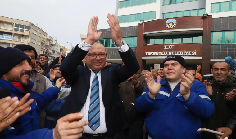 Turgutlu’da belediye personeli ücretlerinde artış