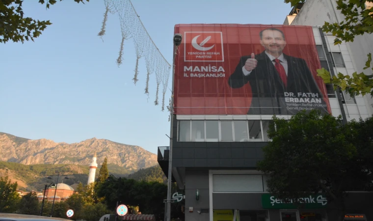 Yeniden Refah Partisi’ne Manisa’da yeni başkanlık binası  