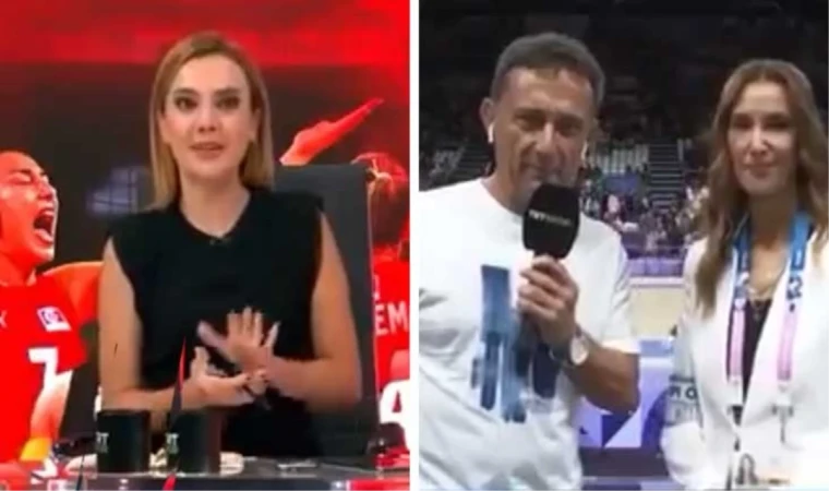 Başak Koç'tan canlı yayında TRT spikeri Kerem Öncel'e olay sözler