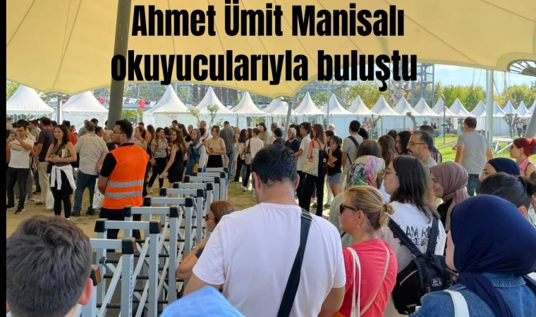 Ahmet Ümit Manisalı okuyucularıyla buluştu