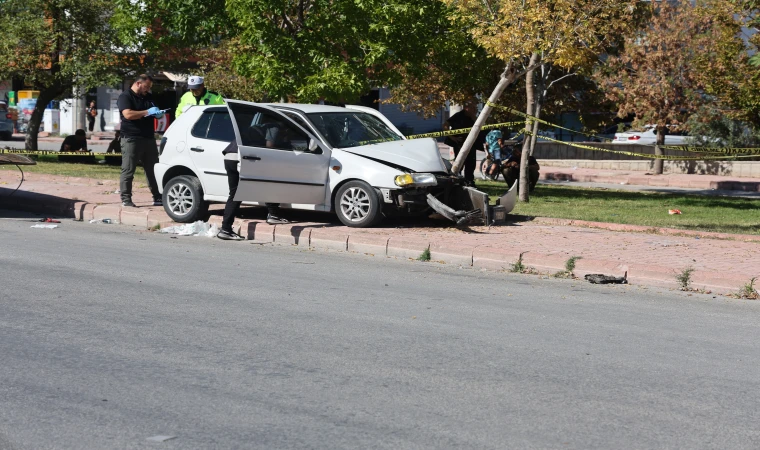 Direksiyon başında kalp krizi geçirip kaza yaptı