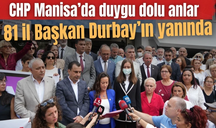 81 ilden başkan Durbay'a destek!