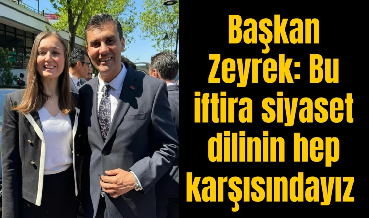 Başkan Zeyrek’ten Gülşah Durbay’a tam destek 