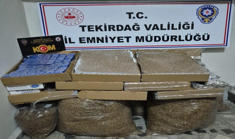 Emniyetten kaçak tütün operasyonu