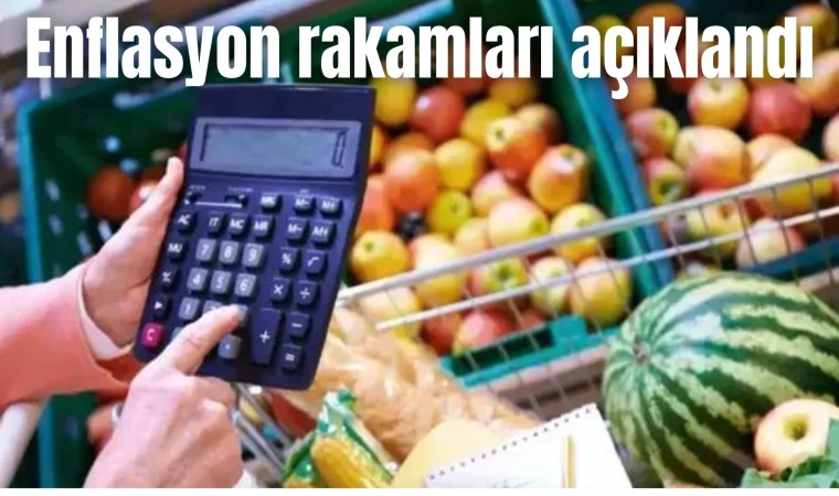 Enflasyon rakamları açıklandı