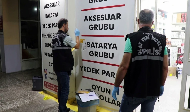 İş yerine pompalı silahlı saldırı