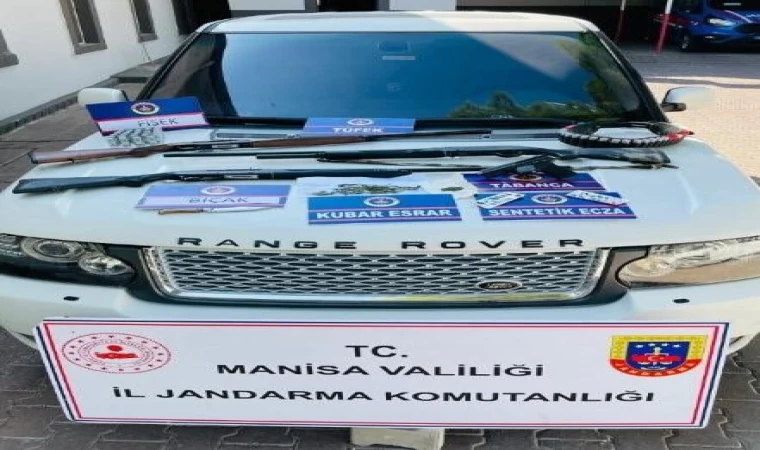 Manisa'da jandarmadan uyuşturucu operasyonu