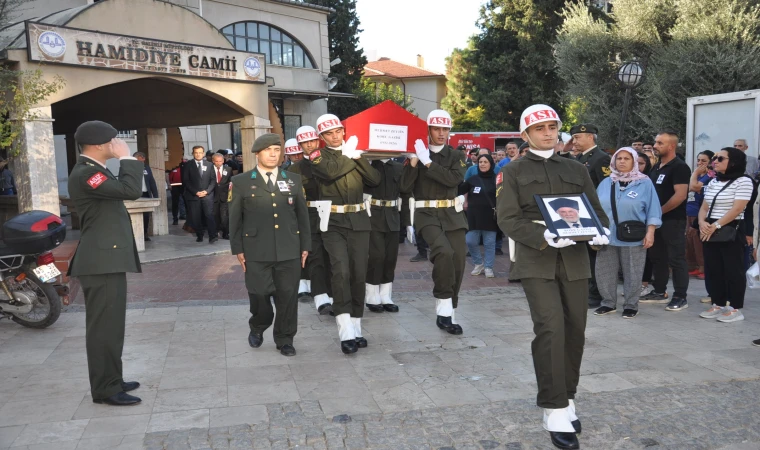 Manisalı Kore gazisi son yolculuğuna uğurlandı