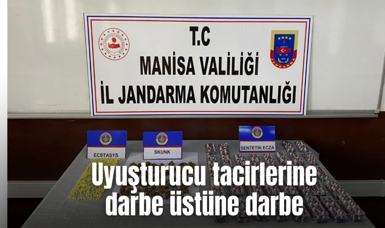 Uyuşturucu tacirlerine darbe üstüne darbe