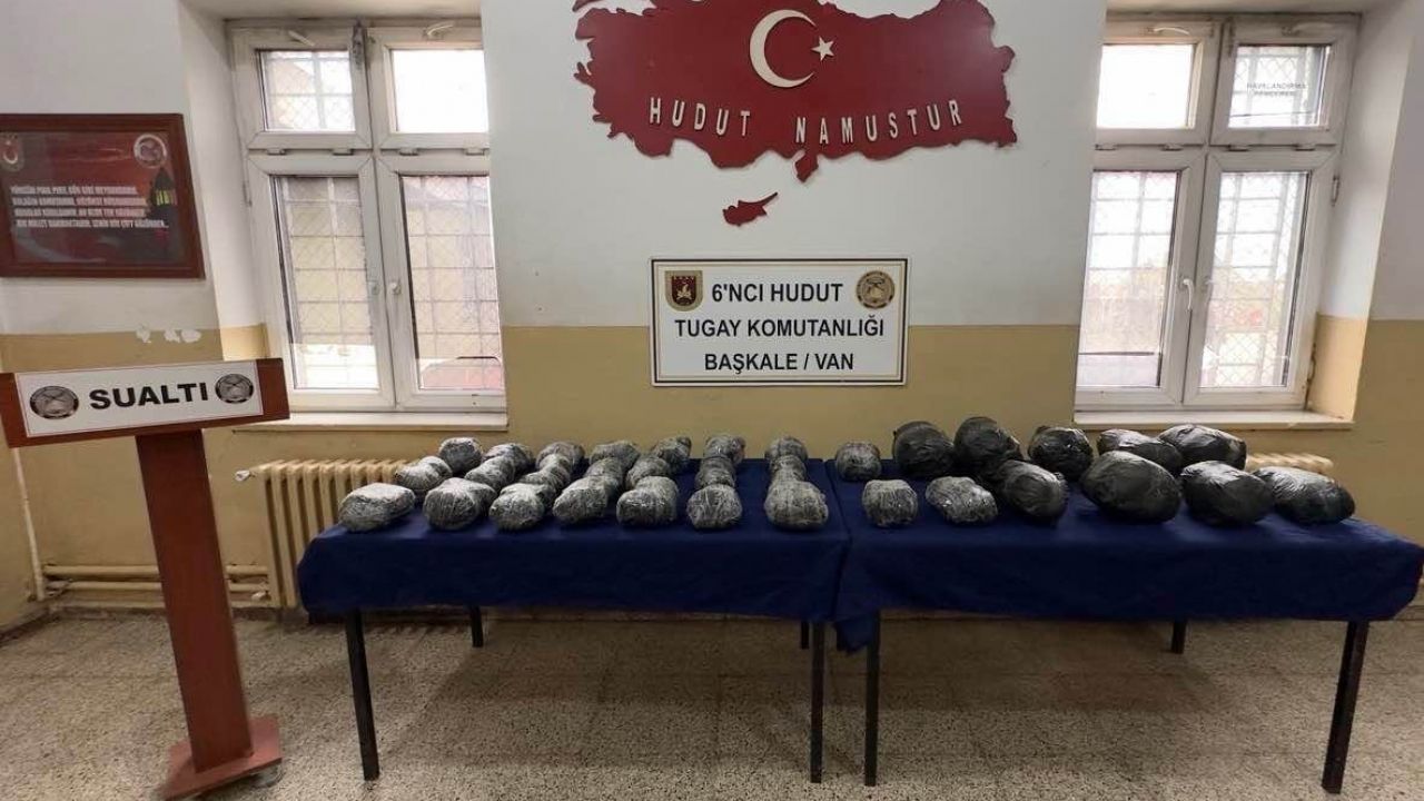 36 kilo uyuşturucu madde ele geçirildi