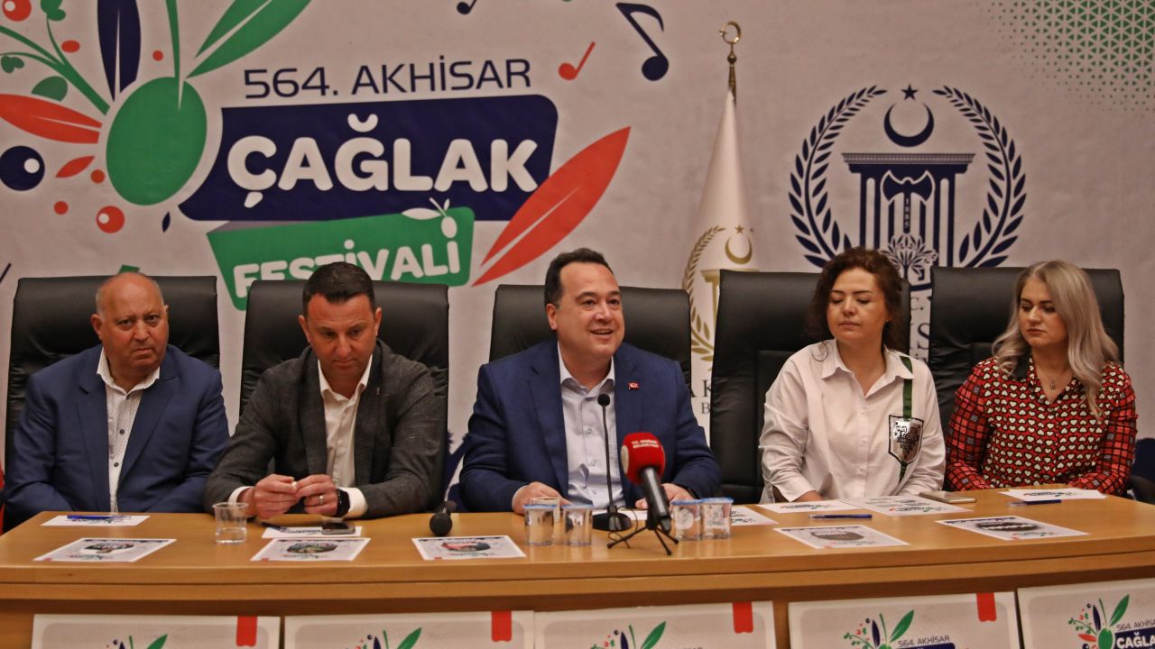 564. AKHİSAR ÇAĞLAK FESTİVALİ BAŞLIYOR