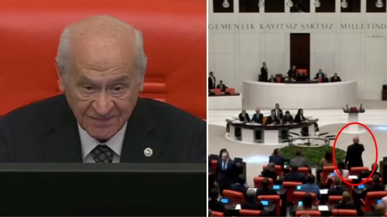 Bahçeli'den törene damga vuran sözler! Kendisini uyaran CHP'li Tanal'a resmen ayar verdi