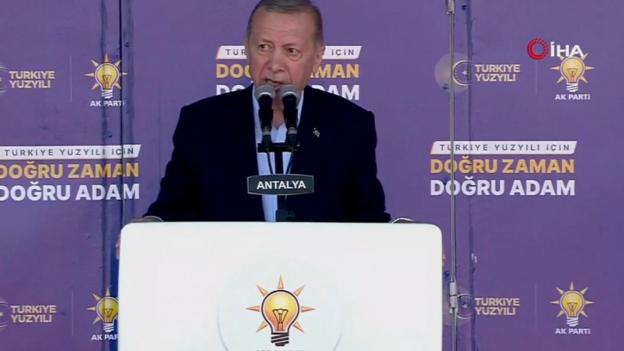 Cumhurbaşkanı Erdoğan: 6'lı masa 11'li oldu