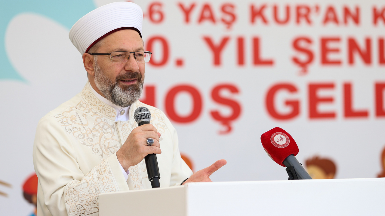 Diyanet İşleri Başkanı Erbaş: “Geleceğimiz aydınlık Allah’ın izniyle”