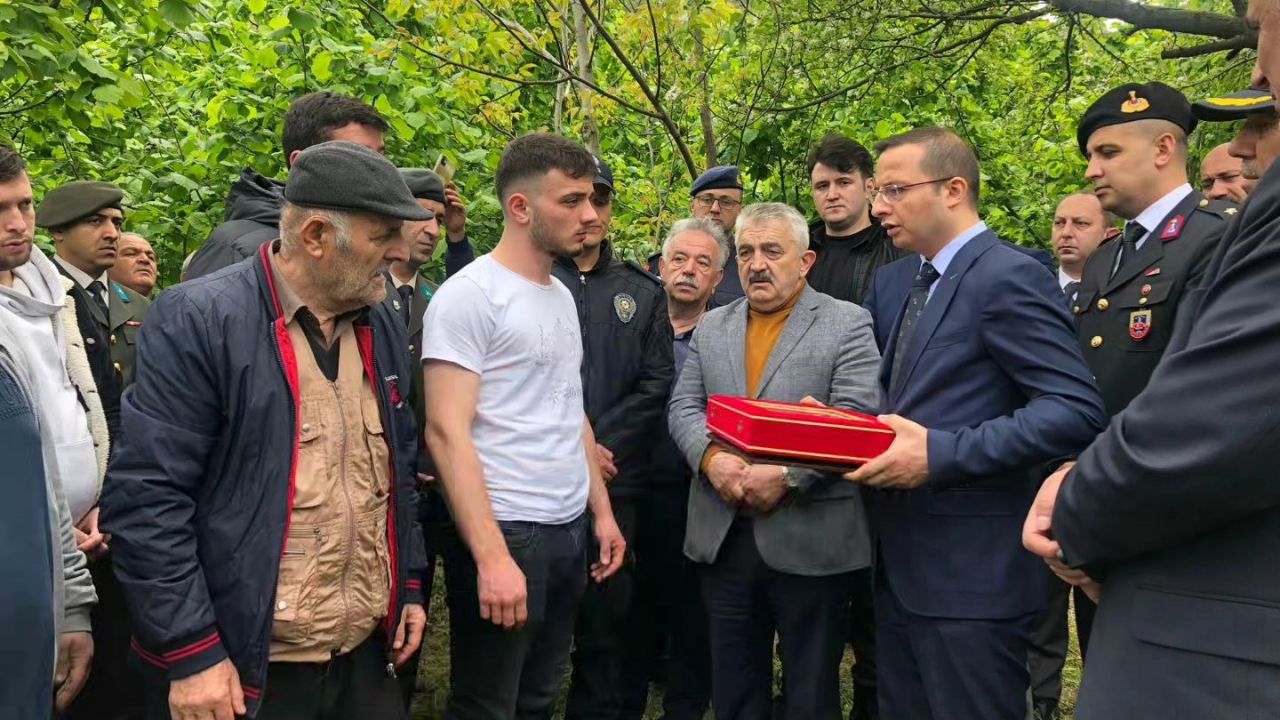 Hayatını kaybeden Kıbrıs gazisi son yolculuğuna uğurlandı