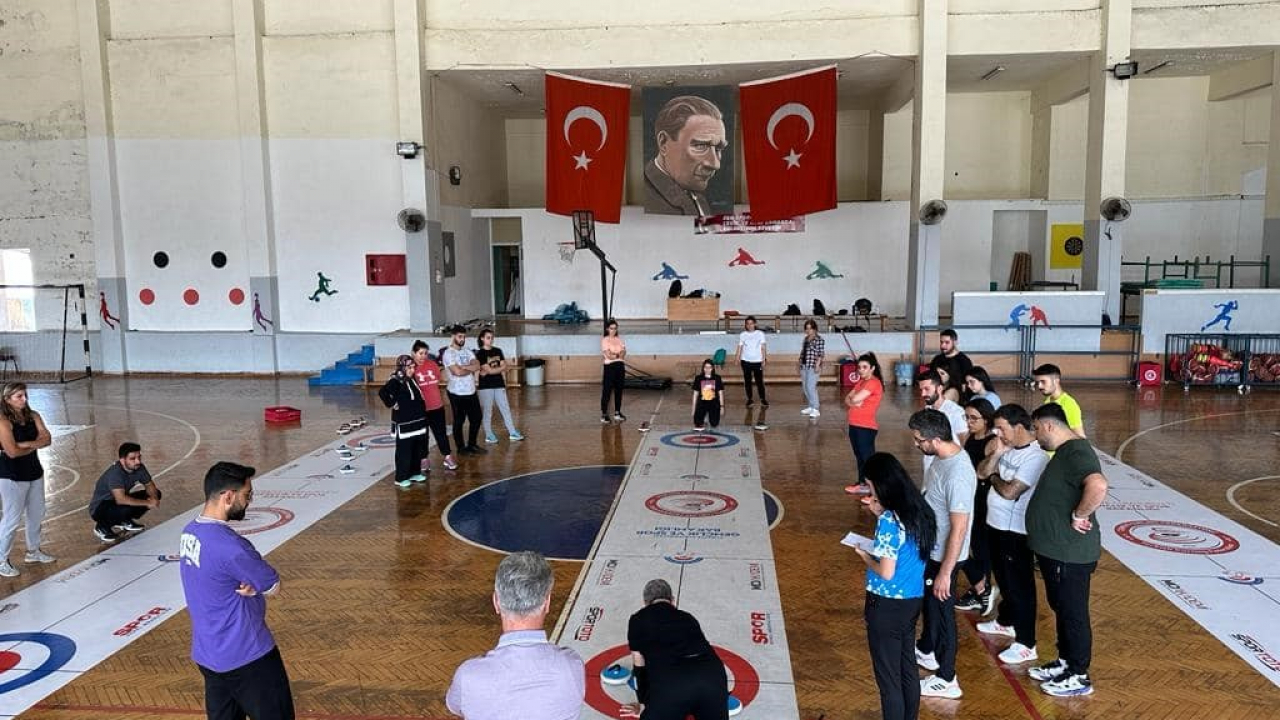 İlçede çocuklar ve gençler, Floor Curling ile tanışacak