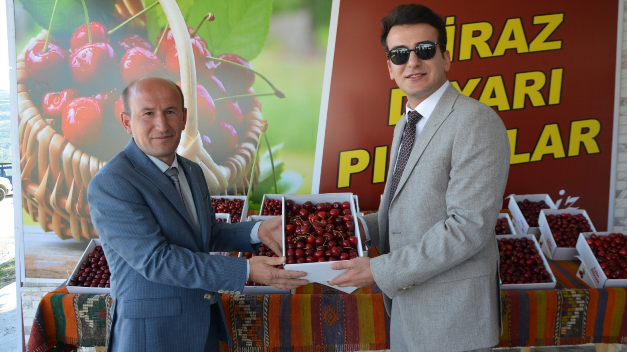 İlçede Kiraz Festivali Coşkusu Yaşandı