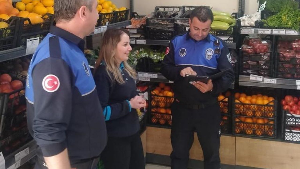 Manisa Büyükşehir zabıtasından bayram öncesi denetimi