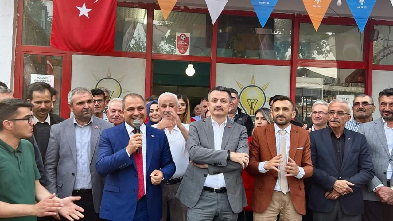 MHP'Lİ ALİ UÇAK İLÇE İLÇE GEZİP ERDOĞAN'A DESTEK İSTİYOR