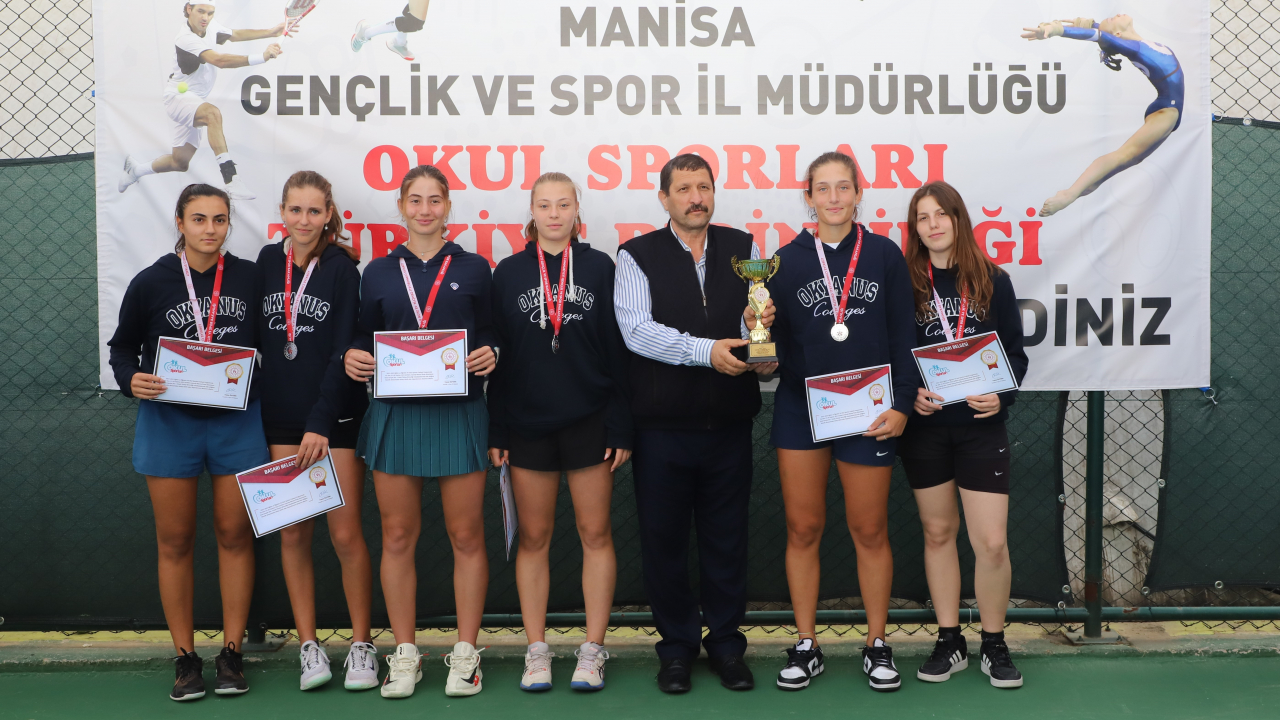 Okul Sporları Tenis Türkiye Şampiyonası sona erdi