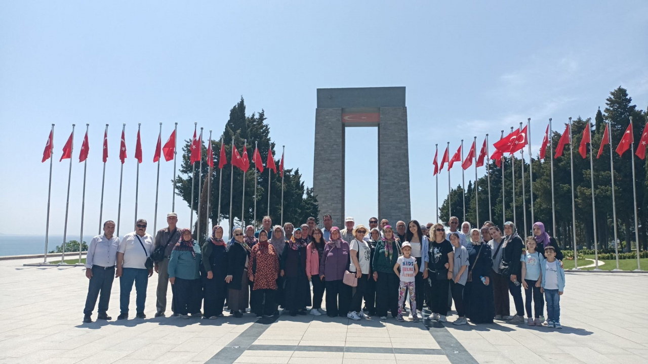 Salihli Manavlar ve Pazarcılar Odası'ndan Çanakkale gezisi