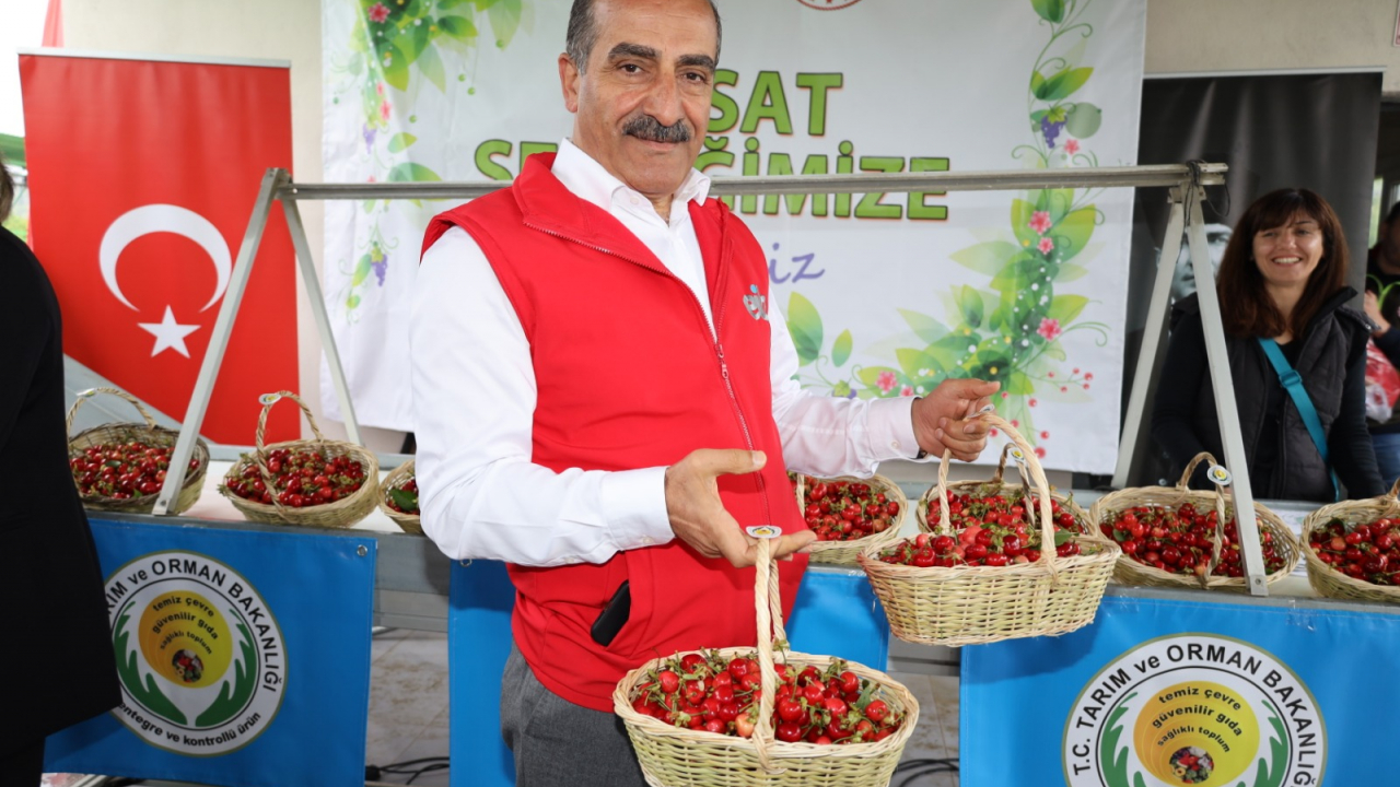 TÜRKİYE 80 BİN TON KİRAZ İHRACATI HEDEFLİYOR