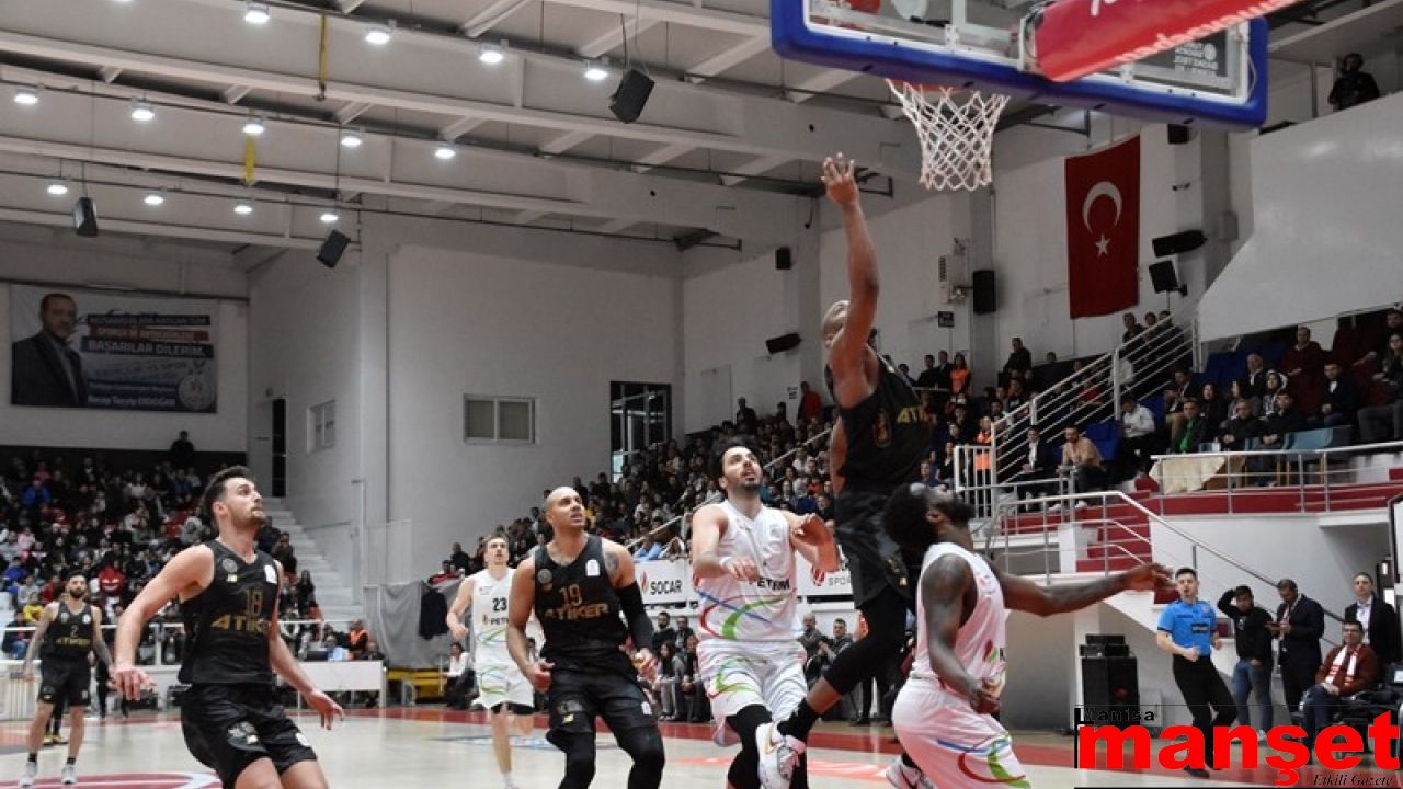 Türkiye Sigorta Basketbol Süper Ligi: Aliağa Petkimspor: 96 - Ayos Konyaspor: 85