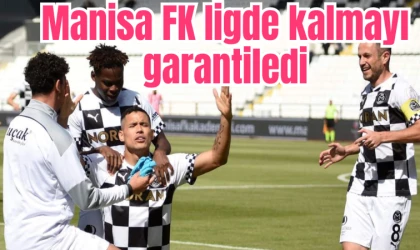 Manisa FK ligde kalmayı garantiledi