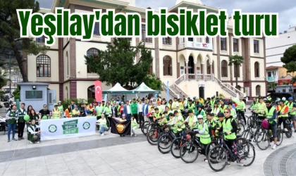 Yeşilay'dan bisiklet turu 