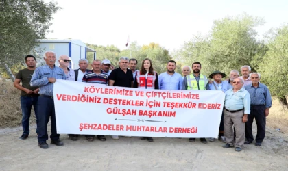 Manisa'da ova yollarında çalışma