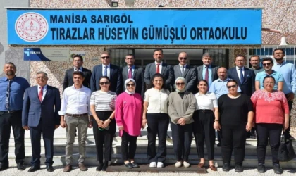 Milli Eğitim Müdürü Uğurelli'den Sarıgöl'de bir dizi ziyaret