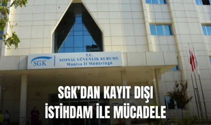 SGK’DAN KAYIT DIŞI İSTİHDAM İLE MÜCADELE