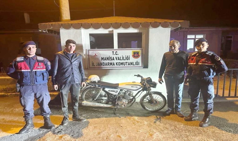 Çalıntı motosiklet terk edilmiş halde bulundu