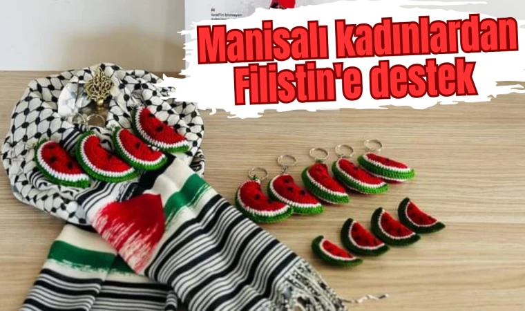 Manisalı kadınlardan Filistin'e destek