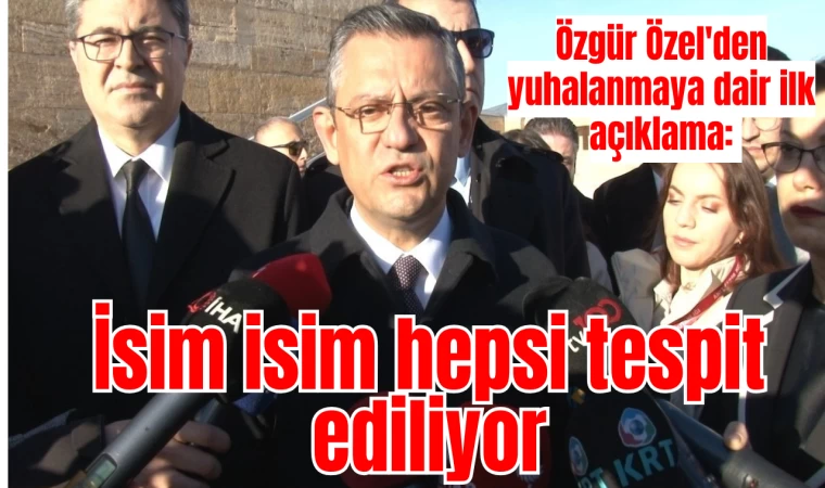 Özgür Özel'den yuhalanmaya dair ilk açıklama: İsim isim hepsi tespit ediliyor