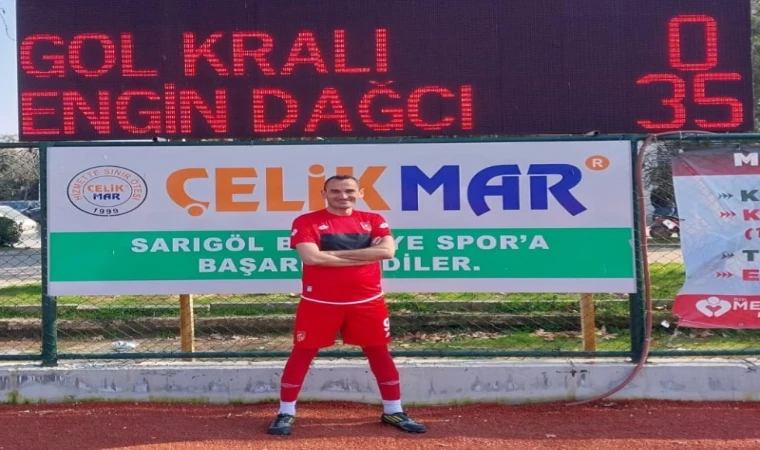 Alaşehir Belediyespor'un yeni transferi gol kıralı