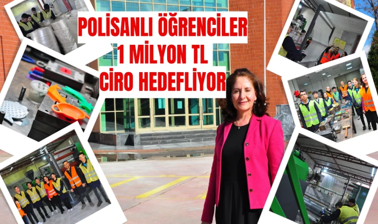 POLİNASLI ÖĞRENCİLER 1 MİLYON TL CİRO HEDEFLİYOR