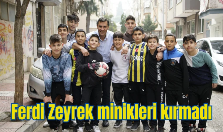 Ferdi Zeyrek minikleri kırmadı