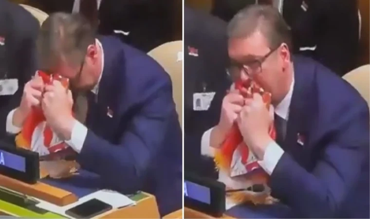 BM'nin 11 Temmuz kararı Sırbistan Cumhurbaşkanı Vucic'i gözyaşlarına boğdu