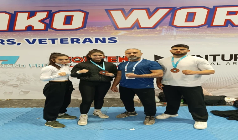 Turkish Open WAKO Dünya Kupası'nda Salihli’ye 2 madalya