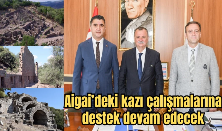 Aigai’deki kazı çalışmalarına destek devam edecek