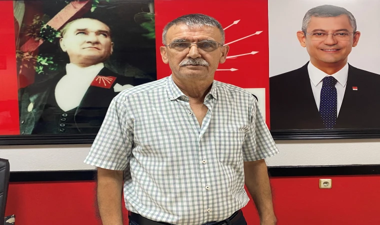 Alaşehir CHP’de yeni başkan Mehmet Kayacık oldu