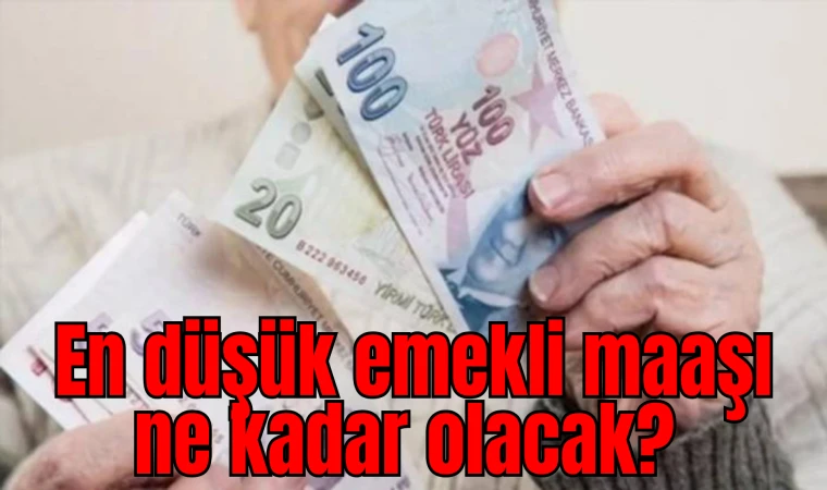 En düşük emekli maaşı ne kadar olacak?