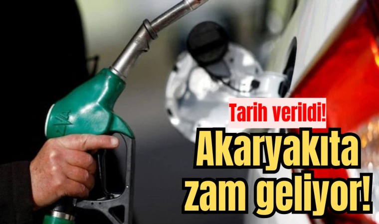 Ertelenen akaryakıt zammıyla ilgili tarih verildi